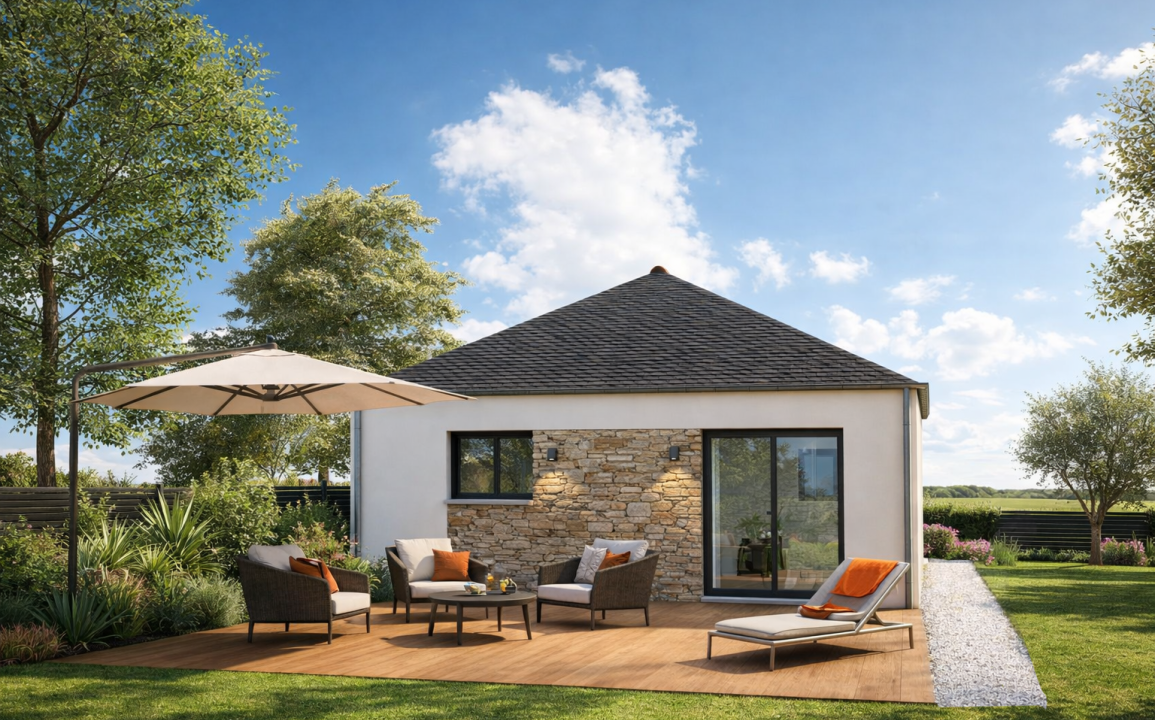 Axces Habitat Constructeur De Maison En Bretagne Maison Plain Pied