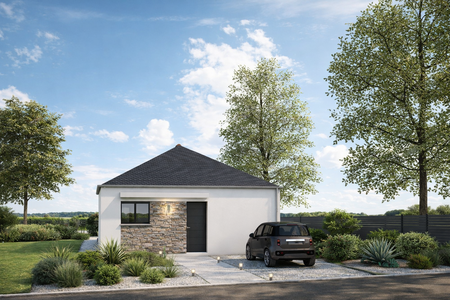 Axces Habitat Constructeur De Maison En Bretagne Maison Plain Pied