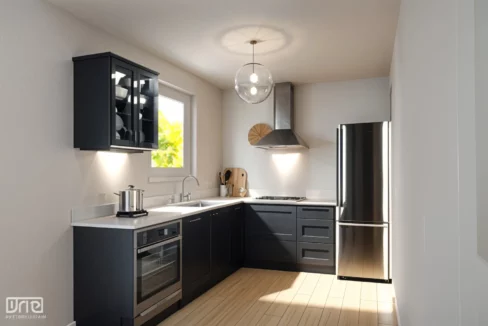 Axces Habitat Constructeur De Maison En Bretagne AX1v2 cusine