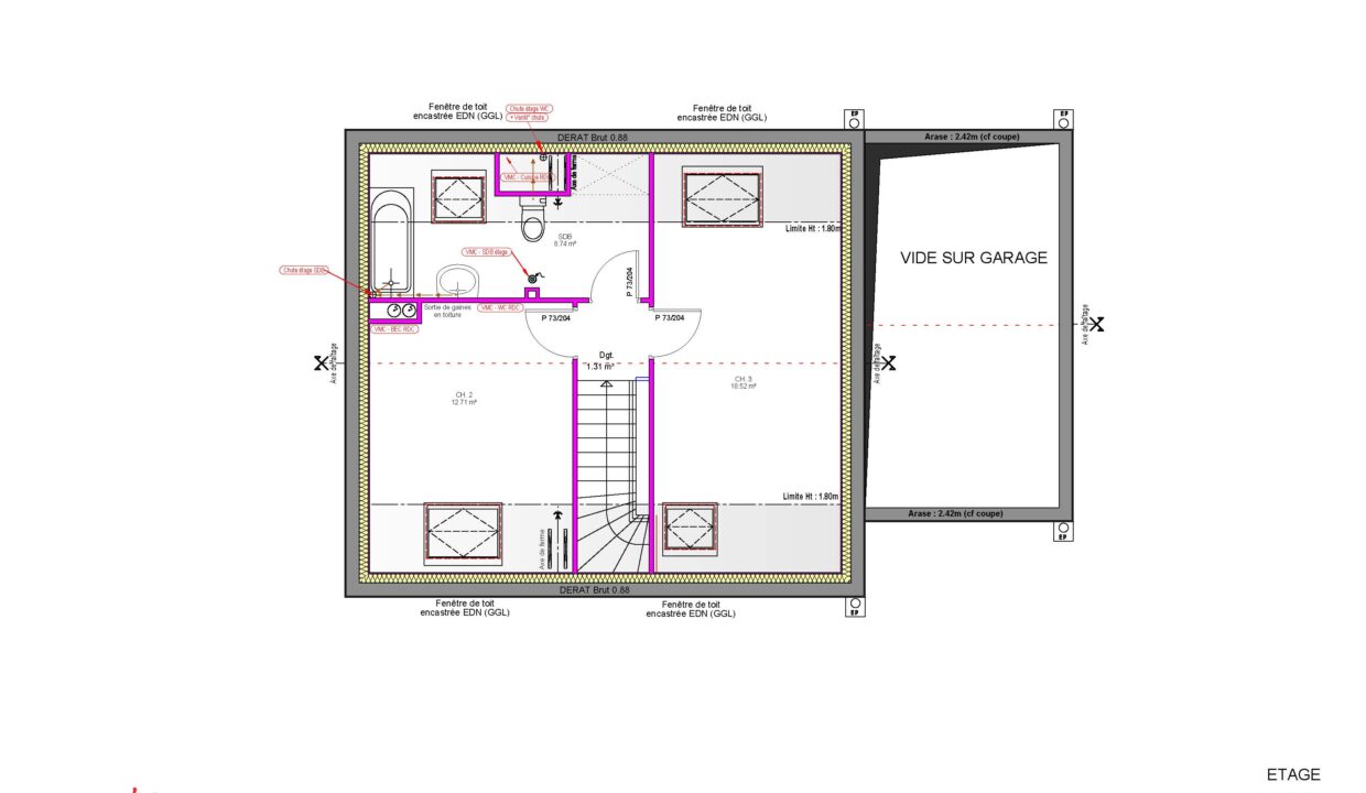 Axces Habitat Constructeur De Maison En Bretagne ETAGE Decotes 21