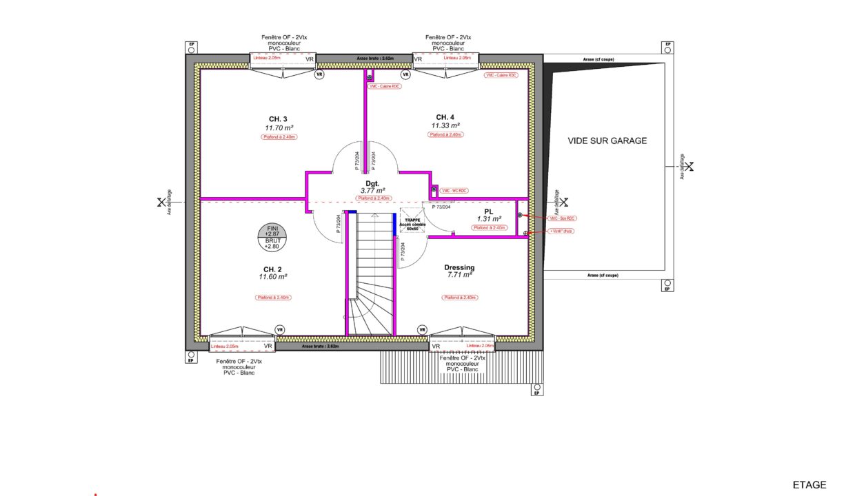 Axces Habitat Constructeur De Maison En Bretagne ETAGE Decotes 21 5