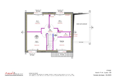 Axces Habitat Constructeur De Maison En Bretagne ETAGE Decotes 21 5