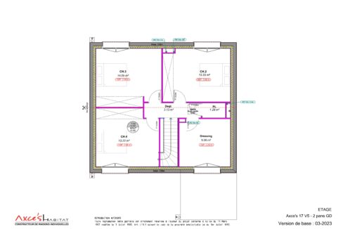 Axces Habitat Constructeur De Maison En Bretagne ETAGE Decotes 21 7