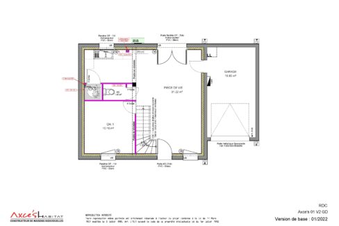 Axces Habitat Constructeur De Maison En Bretagne RDC Decotes 20