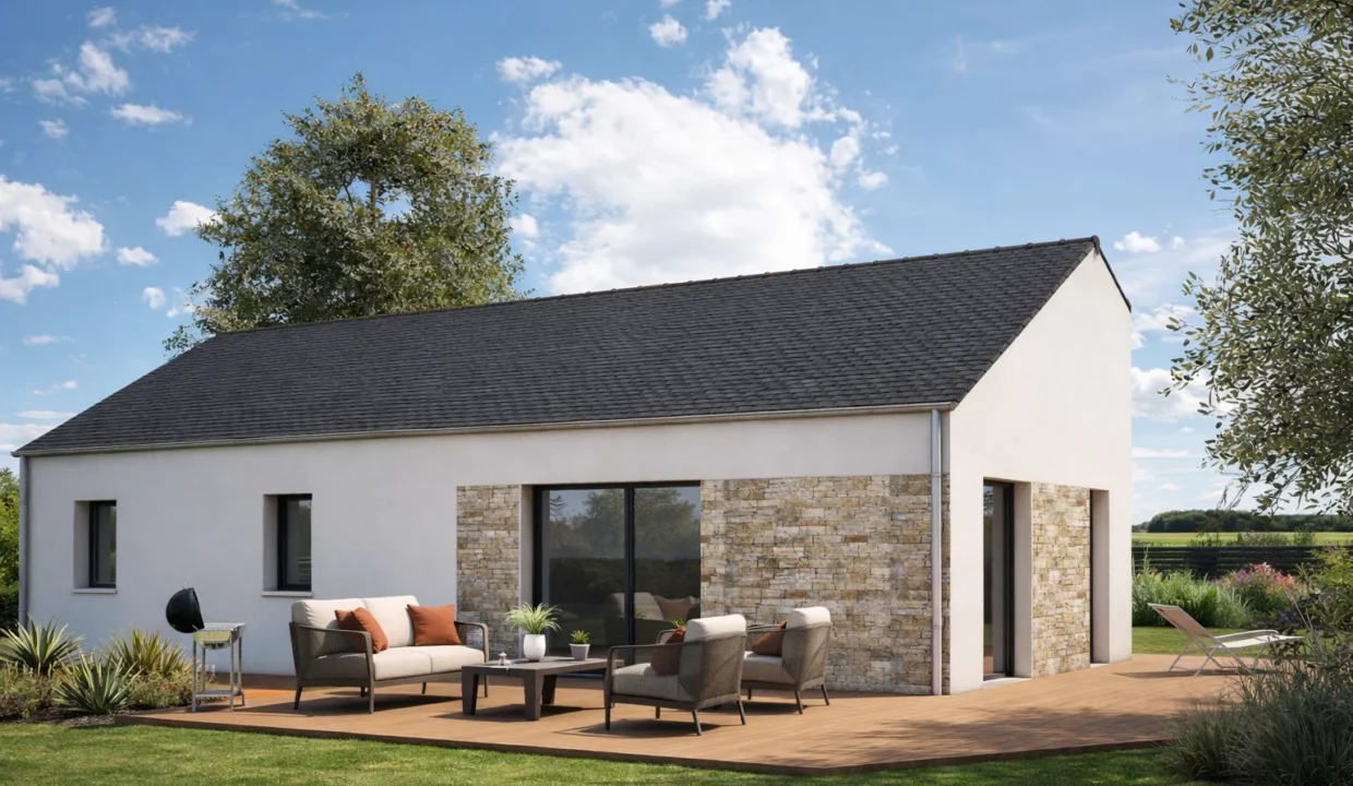 Axces Habitat Constructeur De Maison En Bretagne Maison Pmr 3 Chambres Plain Pied
