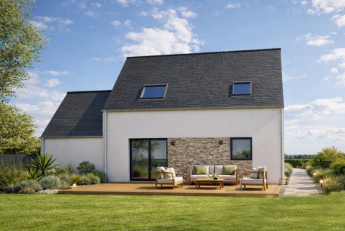 Axces Habitat Constructeur De Maison En Bretagne AX1V2 Arr Maison A Etage