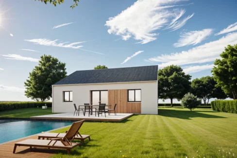 Axces Habitat Constructeur De Maison En Bretagne ARRIERE AX21V2