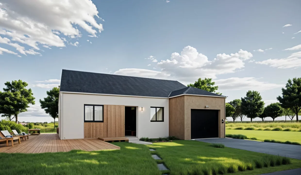 Axces Habitat Constructeur De Maison En Bretagne AX 21V2 AVANT