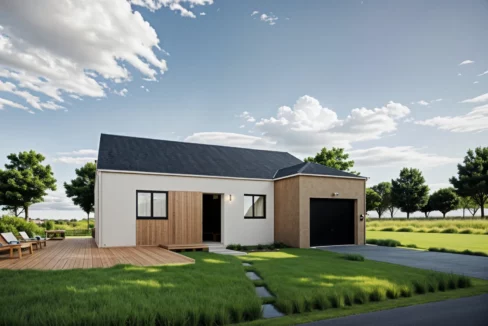 Axces Habitat Constructeur De Maison En Bretagne AX 21V2 AVANT