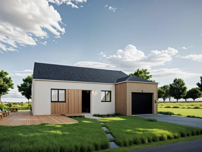 Axces Habitat Constructeur De Maison En Bretagne AX 21V2 AVANT