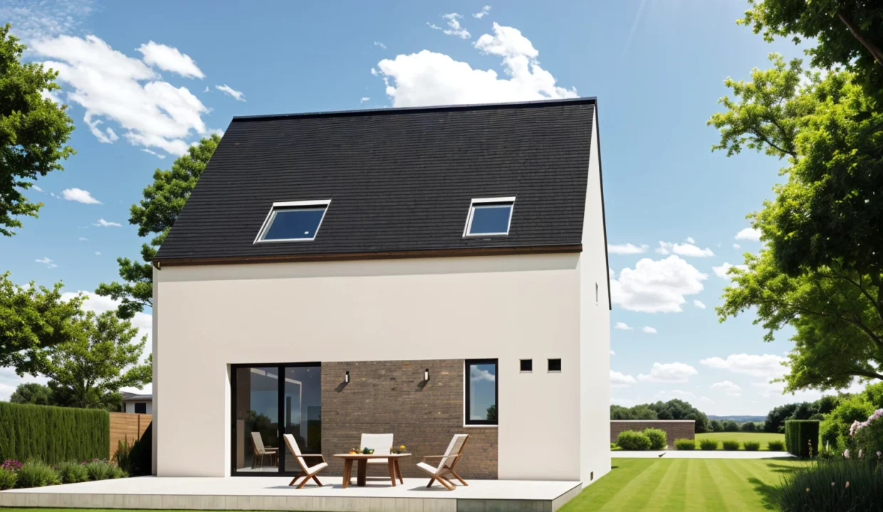 Axces Habitat Constructeur De Maison En Bretagne AX32 ARRIERE