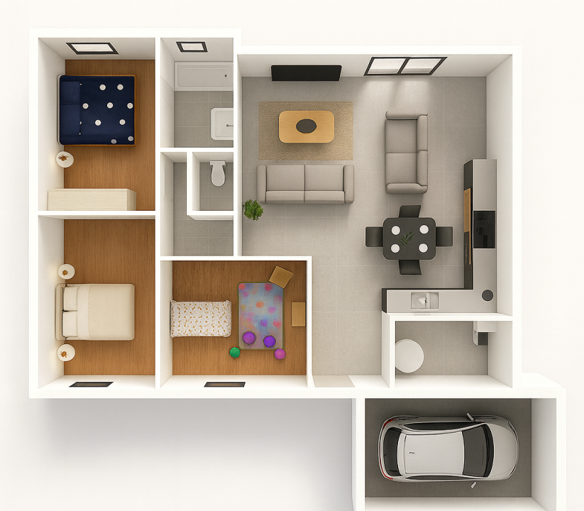 Axces Habitat Constructeur De Maison En Bretagne Maisons Plain Pied AX12V2 Rdc