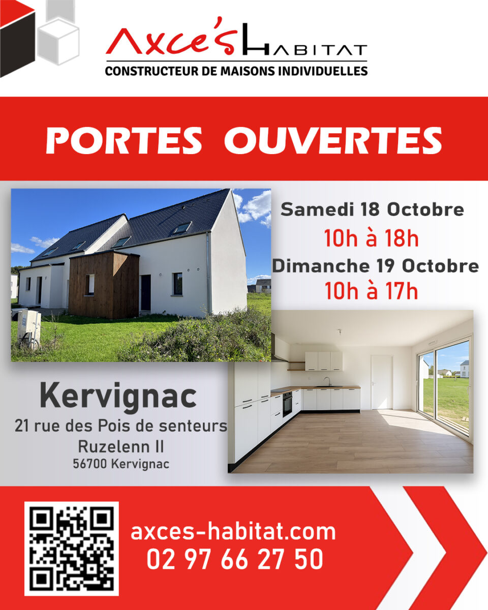 Axces Habitat Constructeur De Maison En Bretagne Flyer Kervignac Jpg