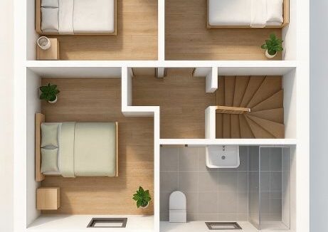 maison étage AX4V1_interieur_etage - copie