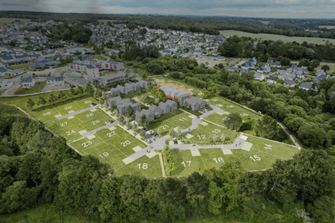 Axces Habitat Constructeur De Maison En Bretagne Le Hameau De Francoise Dolto Vue
