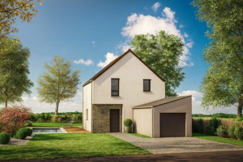 Maison étage AX4V1 avant - copie