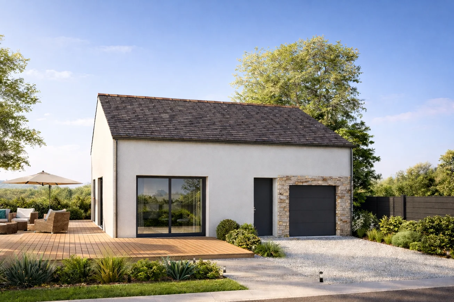 Axces Habitat Constructeur De Maison En Bretagne MAISON PLAIN PIED D