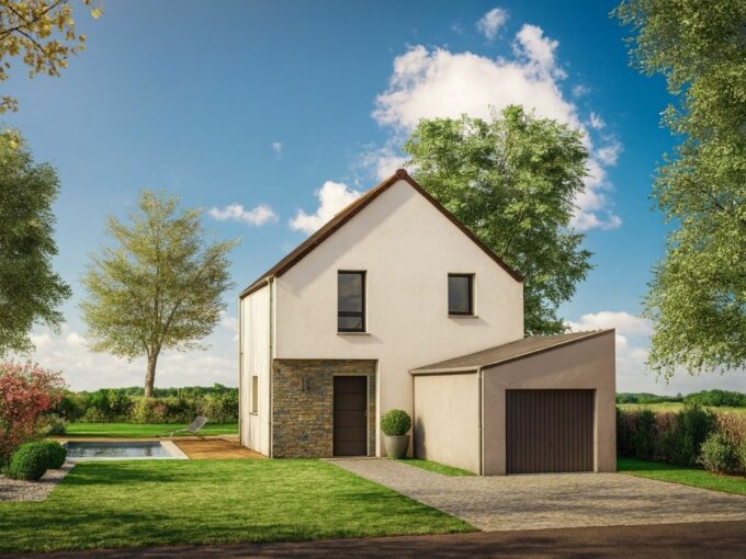 Maison étage AX4V1 avant - copie